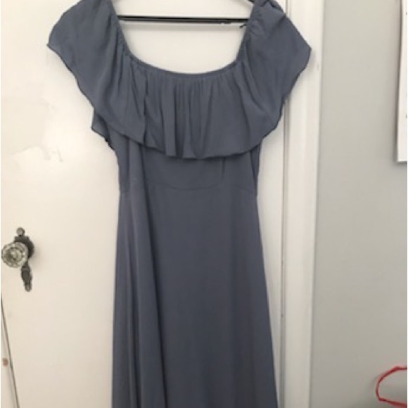 Bluish Grey Dress - Picture 1 of 7